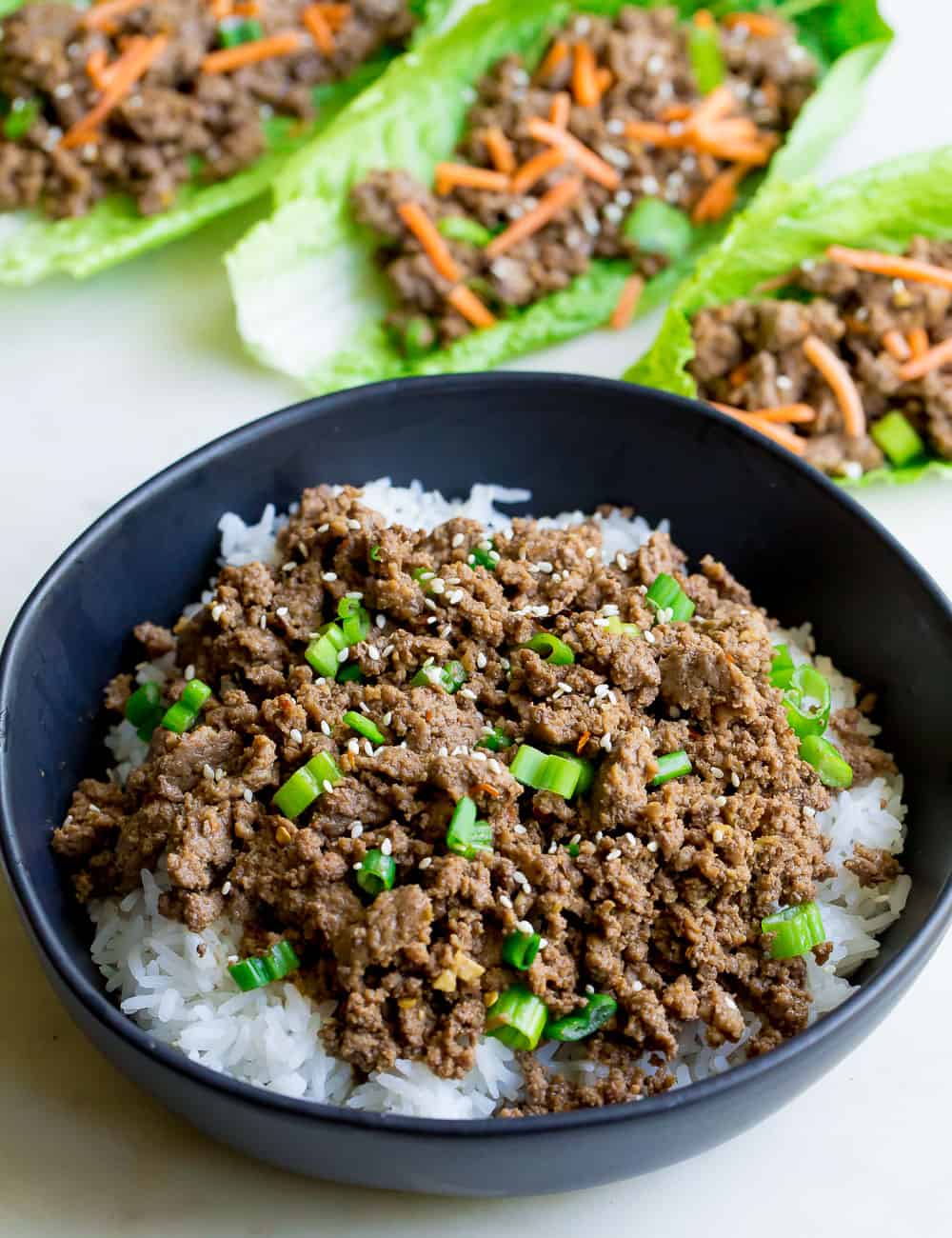 Minute Healthy Beef Bowl: Fast Ginger Garlic Meal Prep